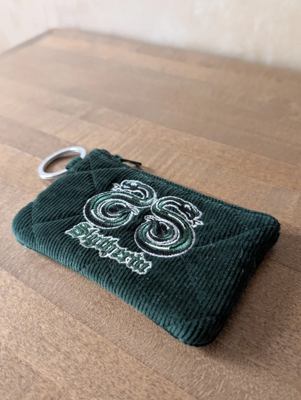 Vera Bradley Harry Potter Slytherin Snake Zip ID Case